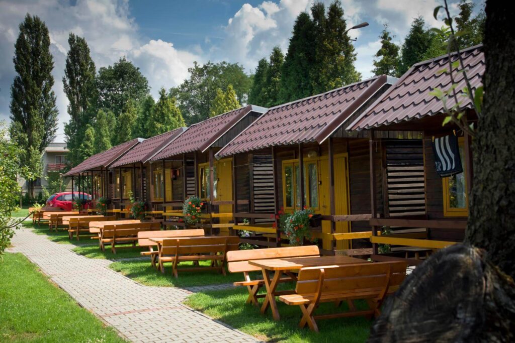 Domki na campingu w Tarnowie